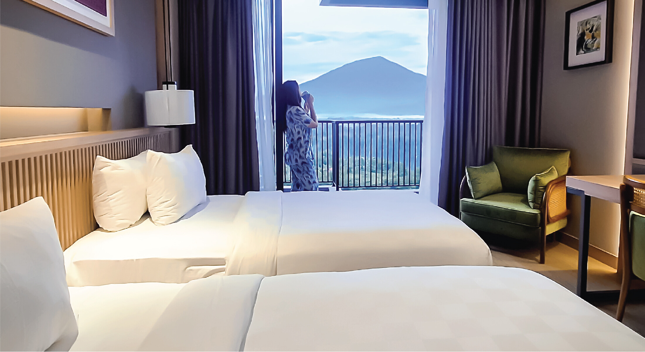 Balcone mountain view room